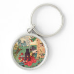 Vintage Animal Firemen keychains