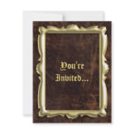 Vintage Antique Frame Style Party Invitations