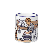 Vintage Antique Kitchen Cooking Mug