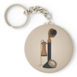 Vintage Antique Phone Keychain