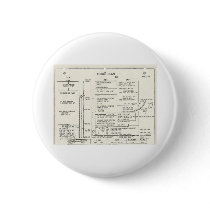 Vintage Apollo 11 Flight Plan Pinback Button