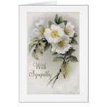 Vintage Apple Blossom Sympathy Card