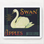 Vintage Apples Food Product Label Mousemats