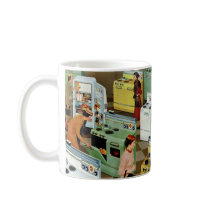 Vintage Appliance Showroom Mug