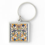 Vintage Arabesque Keychain
