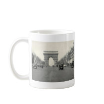 Vintage Arc de Triomphe  France Mug