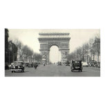 Vintage Arc de Triomphe  France photo cards