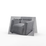 Vintage Armchair Enjoy your Retirement Cards