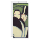 Vintage Art Deco Topper Vegetable Label Art rack cards