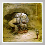 Vintage Art - John Bauer Fantasy Art Poster posters