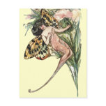 Vintage Art Nouveau Butterfly Fairy postcards