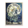 Vintage art nouveau French bicycle ad Post Card