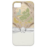 vintage art nouveau nature scene pattern art iPhone 5 case