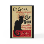 Vintage Art Nouveau Poster; Ce Soir Chat Noir Cards