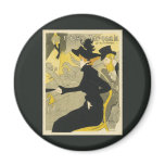Vintage Art Nouveau Poster; Divan Japonais Fridge Magnets