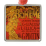 Vintage Art Nouveau Poster; La Bohème, 1896 Christmas Ornaments
