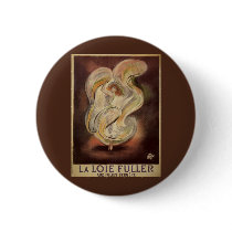 Vintage Art Nouveau Poster; La Loie Fuller Pins