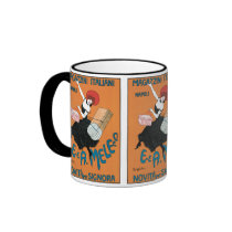 Vintage Art Nouveau Poster; Magazzini Italiani Mug