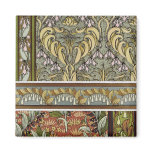 Vintage Art Nouveau Solomon's Seal, M.P. Verneuil Magnet