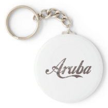 Vintage Aruba Keychain
