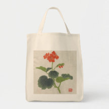 Vintage Asian Blossom Bag