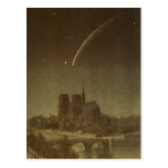 Vintage Astronomy, Celestial, Donati Comet, 1858 Postcard
