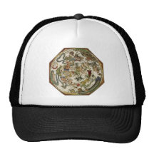 Vintage Astronomy, Celestial Map by Peter Apian Trucker Hats