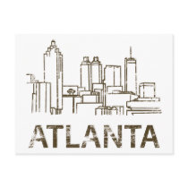 Vintage Atlanta Post Card