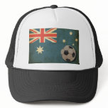 Vintage Australia Flag Mesh Hats