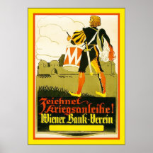 Vintage Austrian WW1 Poster