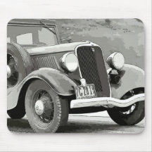 Vintage Auto Mouse Pad