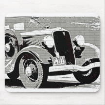 Vintage Auto Mouse Pad