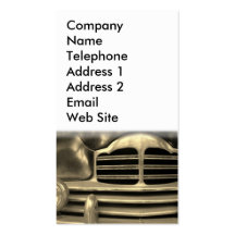 Vintage Automobile Business Card