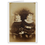 Vintage Baby Brothers  Portrait cards
