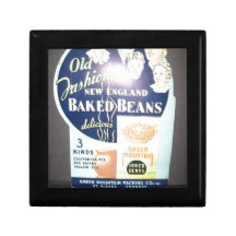 Vintage Baked Beans Trinket Box