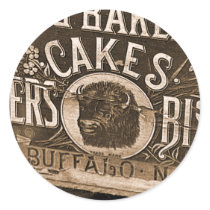 Vintage Bakery Ad Sticker