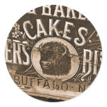 Vintage Bakery Ad Sticker