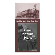 Vintage Baldwin Locomotive Photocard Photo Card