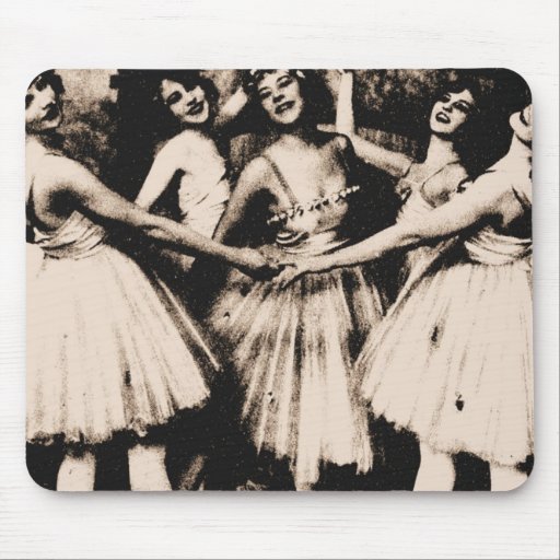 Vintage Ballerina Mousepad