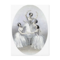 Vintage Ballerinas Postcards