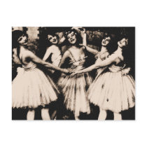 Vintage Ballet Postcard