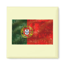 Vintage Bandeira Portuguesa por Fás de Portugal magnets