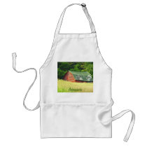 Vintage Barn in the Adirondacks,  N. Y. Aprons