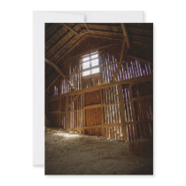 Vintage Barn Custom Invitation