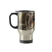 Vintage Barn Owl Painting mugs