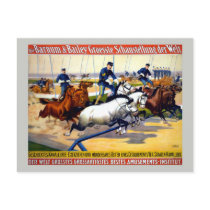Vintage Barnum, Bailey Greatest show German circus