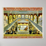 Vintage Barnum & Bailey Greatest Show on Earth posters