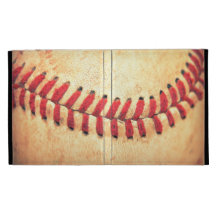 Vintage baseball ball iPad case