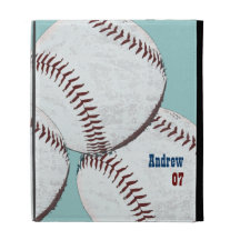 vintage baseball balls personalised case iPad cases
