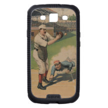 Vintage Baseball Galaxy S3 Cases
